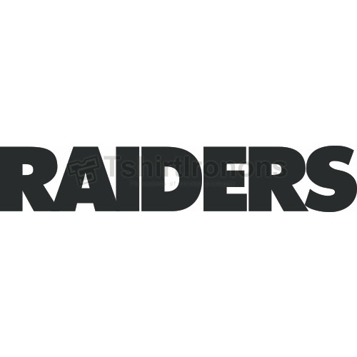 Oakland Raiders T-shirts Iron On Transfers N664